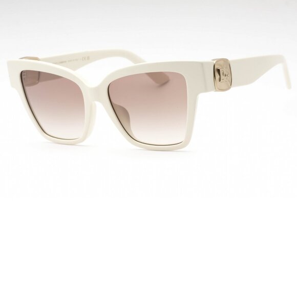 Dolce & Gabbana Cream Oversized Cat-Eye Sunglasses Brand New In Box - Picture 3 of 13